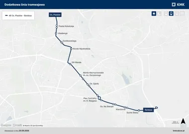 Dodatkowy tramwaj do Mogiły. ZTP zwiększa też pojemność czterech linii